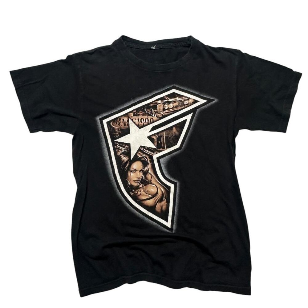 Y2K Famous Stars And Straps Streetwear Emo Style Tee Size Small